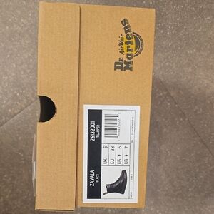 Dr. Martens Black Zavala Leather Boots